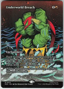 GGC-11 Underworld Breach (Borderless) 10 Mythic Teenage Mutant Ninja Turtles NM - Image 1