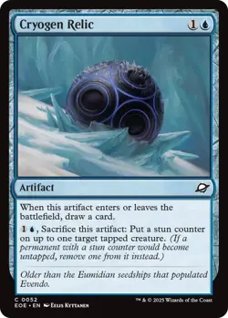 Magic: The Gathering - Cryogen Relic 52 Common - NM Foil Edge of Eternities - Image 2