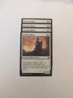 (4) Heliod's Pilgrim *PLAYSET* Theros Beyond Death Regular NM MTG - Image 1