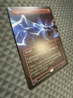 MTG Lightning Bolt #2289 Rare Secret Lair Drop Series (SLD) - Image 2