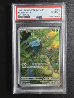 PSA 10 Bulbasaur 166/165 Sv2a: Pokemon Card 151 Holo (Japanese) - Image 3