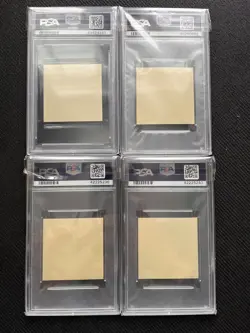 1999 Pokemon Action Flipz Holo Sticker Mewtwo Pikachu Squirtle SG1-SG4 PSA 7-9 - Image 2