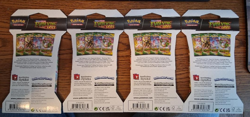 2021 Pokemon Evolving Skies All 4 Artwork Sleeved Booster Packs Factory Sealed - Image 2