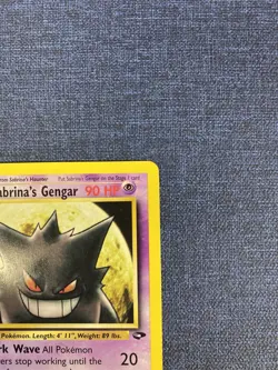 2000 Pokemon Gym Challenge Sabrina’s Gengar Rare 29/132 Unlimited LP - Image 3