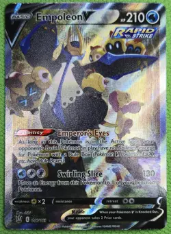 Pokemon TCG Sword & Shield Battle Styles Empoleon V #146 - Image 1