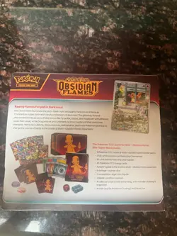 Pokemon Obsidian Flames Elite Trainer Box - New Factory Sealed Unopened ETB - Image 2