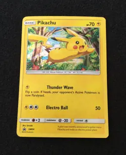 Pikachu SM04 Promo Pokemon Trading Card 2016 - Image 1