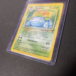 Venusaur Base Set 2 Holo Rare 18/130 100 HP Solarbeam Pokemon Card WOTC - Image 2