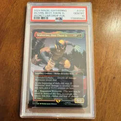 2024 Magic the Gathering Wolverine Secret Lair Foil PSA 10 Trading Card Game - Image 1