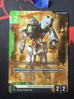 Gundam Card Game Gundam AGE-1 Normal GD02-021 LR English - Image 1