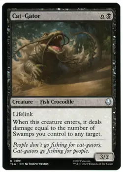 Cat-Gator - 0091 - Avatar: The Last Airbender TLA - MTG - NM/M - Image 1