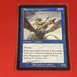 MTG: Saprazzan Legate. Soldier Mercadian Masques. Foil NM/MT - Image 1