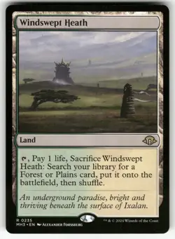Windswept Heath 235 Rare Modern Horizons 3 Magic: The Gathering Near Mint - Image 1