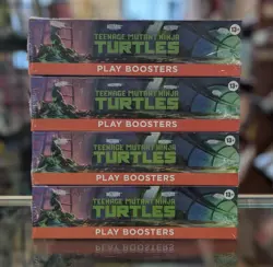 Sealed Teenage Mutant Ninja Turtles Play Booster Box MTG - Lot of 4 - Image 1