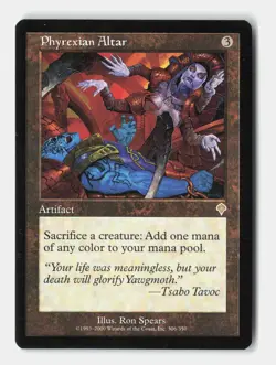 Phyrexian Altar 306 Rare Invasion Magic: The Gathering Near Mint - Image 1
