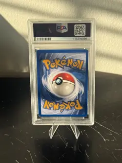 2000 Pokemon TCG Base Set 2 Holo Poliwrath #15 PSA 7 NM - Image 2