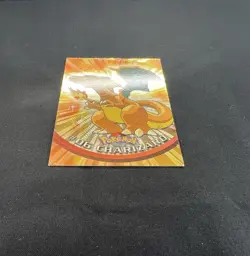 2000 Topps Chrome Pokemon Charizard #6 DMG - Image 3