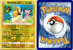 Morpeko 036/072 C Shining Fates Pokemon Reverse Holo NM - Image 3