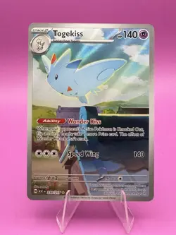 Togekiss 235/217 Pokemon TCG Ascended Heroes Illustration Rare NM - Image 1