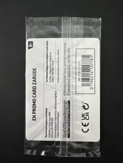 Zarude Pitch Black GAMESTOP PROMO-NEW SEALED - Image 2