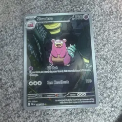 The Pokemon Company Slowbro 090/087 SV08 Surging Sparks Illustration Rare Holo - Image 1