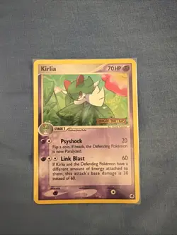 Kirlia 32/101 Reverse Holo LP-NM Stamped (2006) EX Dragon Frontiers Pokemon TCG - Image 1