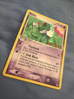 Kirlia 32/101 Reverse Holo LP-NM Stamped (2006) EX Dragon Frontiers Pokemon TCG - Image 4