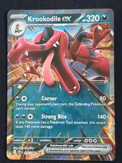 Krookodile ex 055/086 ME04: Chaos Rising NM - Image 1