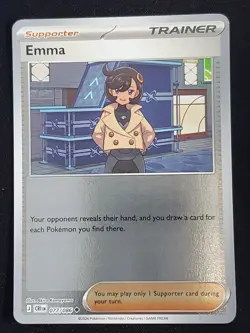Pokemon TCG Emma Chaos Rising Reverse Holo CRI EN 077/086 - NM-EX - Image 1