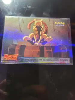 Pokemon TCG Consciousness and Congratulations Pokemon Topps Mewtwo Strikes Back - Image 1