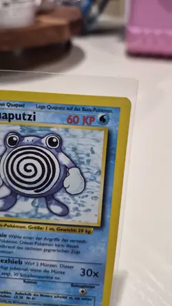 Pokemon TCG - Quaputzi (Poliwhirl) 38/102 - Base Set 1st Edition - German - Image 3