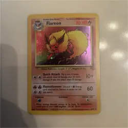 Flareon Jungle 3/64 Holo Rare Unlimited 1999 one of the best conditioned Lp - Image 1