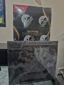 Pokemon Mega Evolution Pitch Black Booster Box and ETB Factory Sealed - Image 1