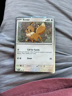 Eevee SVP200 Black Star Cosmos Holo Promo Destined Rivals - Pokemon TCG - Image 1
