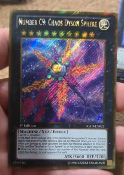 Number C9: Chaos Dyson Sphere PGLD-EN022 Premium Gold 1st Edition - Image 1