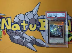 Yu-Gi-Oh! Blue-Eyes White Dragon LCKC-EN001 Earth Background PSA 9 Graded MINT - Image 5