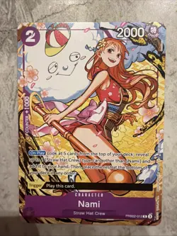 Nami (Welcome Pack 2026 Vol.1) PRB02-012 One Piece Promotion Card NM (2) - Image 1