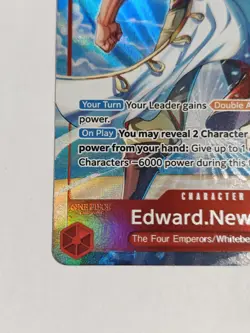 Edward Newgate SR Alt Art Op16-003 Red Whitebeard Pirates One Piece TCG - Image 3