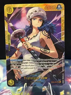 One Piece Trafalgar Law EB03-062 SEC NM Heroines Foil English - Image 2
