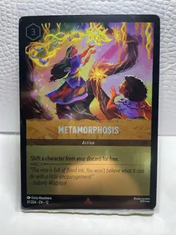 Disney Lorcana TCG Metamorphosis 31/204 The First Chapter Enchanted Holo - Image 1