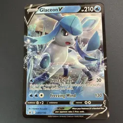 Glaceon V SWSH196 SWSH: Sword & Shield Promo Cards Holo - Image 1