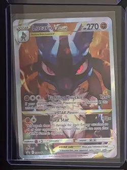 Lucario VSTAR SWSH291 Sword & Shield Promo Pokemon English Card NM - Image 1
