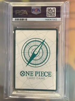 One Piece OP13 EN Gol.D.Roger Don!! Card Alternate Art Gold PSA 10 - Image 2