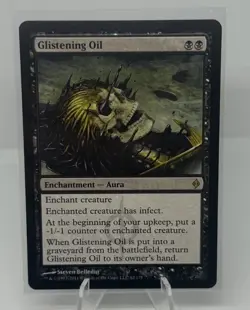 Glistening Oil - NM - New Phyrexia MTG Magic The Gathering Card English - Image 1