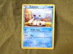 Pokemon Trading Card - Emerging Powers: Cubchoo 28/98 - Image 1