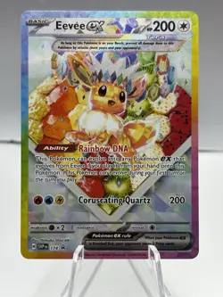 Eevee ex 174 Sv: Scarlet & Violet Promo Cards Promo Holo 200 HP English TCG - Image 1