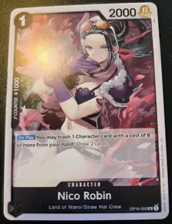 Nico Robin OP16-092 Uncommon The Time Of Battle One Piece Card Game - Image 1