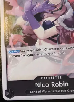 Nico Robin OP16-092 Uncommon The Time Of Battle One Piece Card Game - Image 4