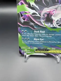 Mega Darkrai EX 048/084 Pitch Black Holo Rare Pokemon Card NM - Image 4