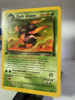 Dark Gloom 1st Edition 36/82 Team Rocket Vintage Uncommon Pokemon Card TCG NM - Image 3